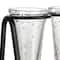 Hello Honey® Bloomingville 9" Test Tube Vases in Black Metal Stand
